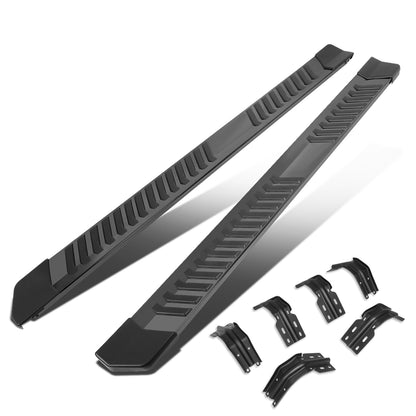 ESTRIBOS 6" - 99-16 FORD F-250, F-350, F-450, F-550 SUPER DUTY - EXTENDED CAB - BLACK