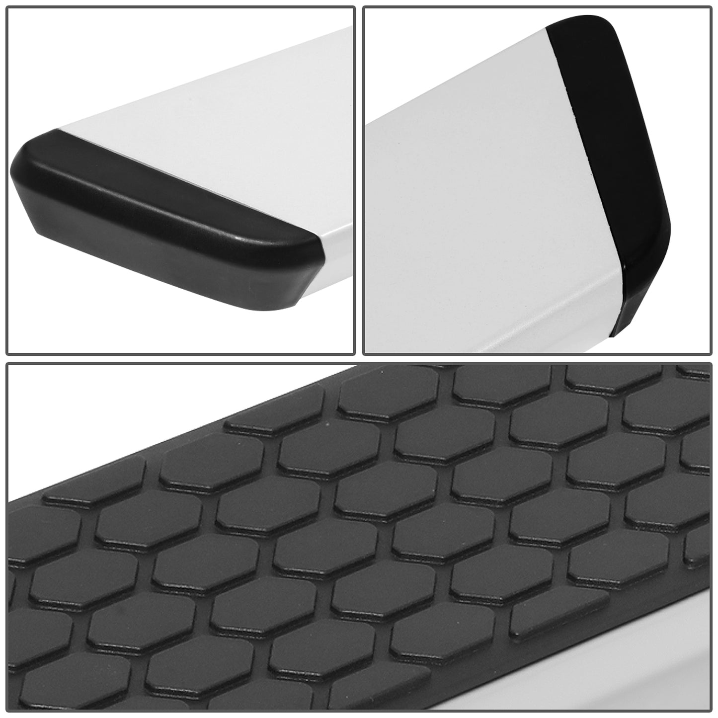 ESTRIBOS 6" - ALUMINUM - 19-20 DODGE RAM 1500 - CREW CAB - SILVER