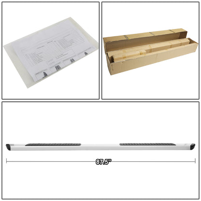 ESTRIBOS 6" - ALUMINUM - 19-20 DODGE RAM 1500 - CREW CAB - SILVER