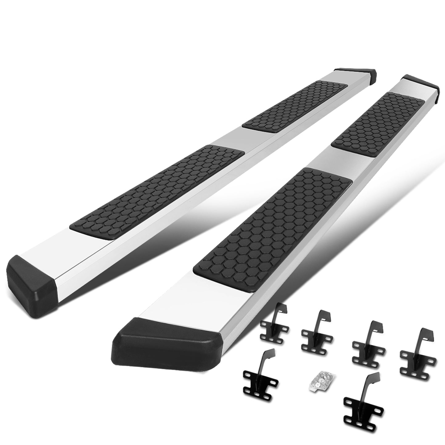 ESTRIBOS 5.5" - 19-20 DODGE RAM 1500 - CREW CAB - SILVER