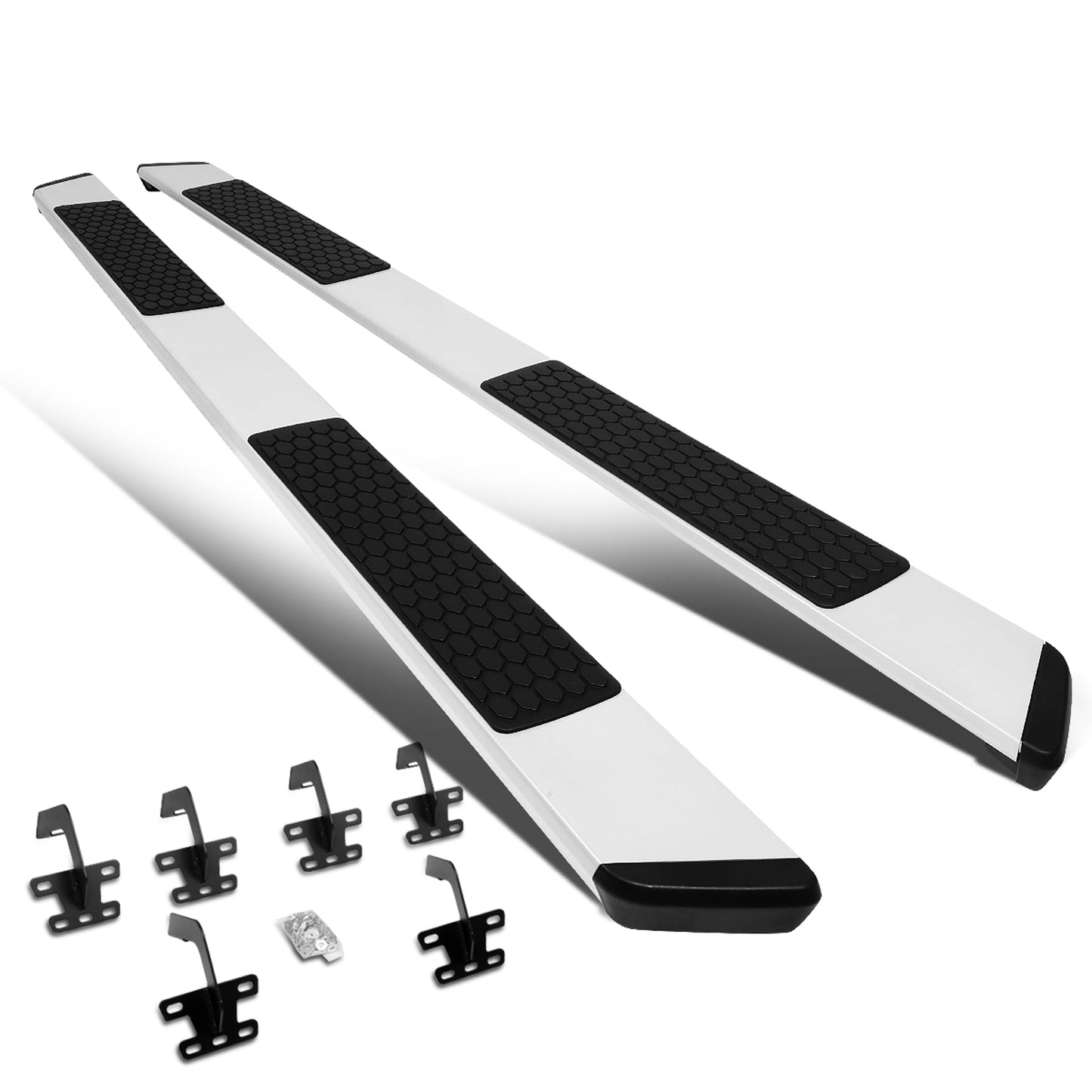 ESTRIBOS 5.5" - ALUMINUM - 19-20 DODGE RAM 1500 - EXTENDED CAB - SILVER