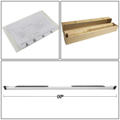 ESTRIBOS 5.5" - ALUMINUM - 19-20 DODGE RAM 1500 - EXTENDED CAB - SILVER