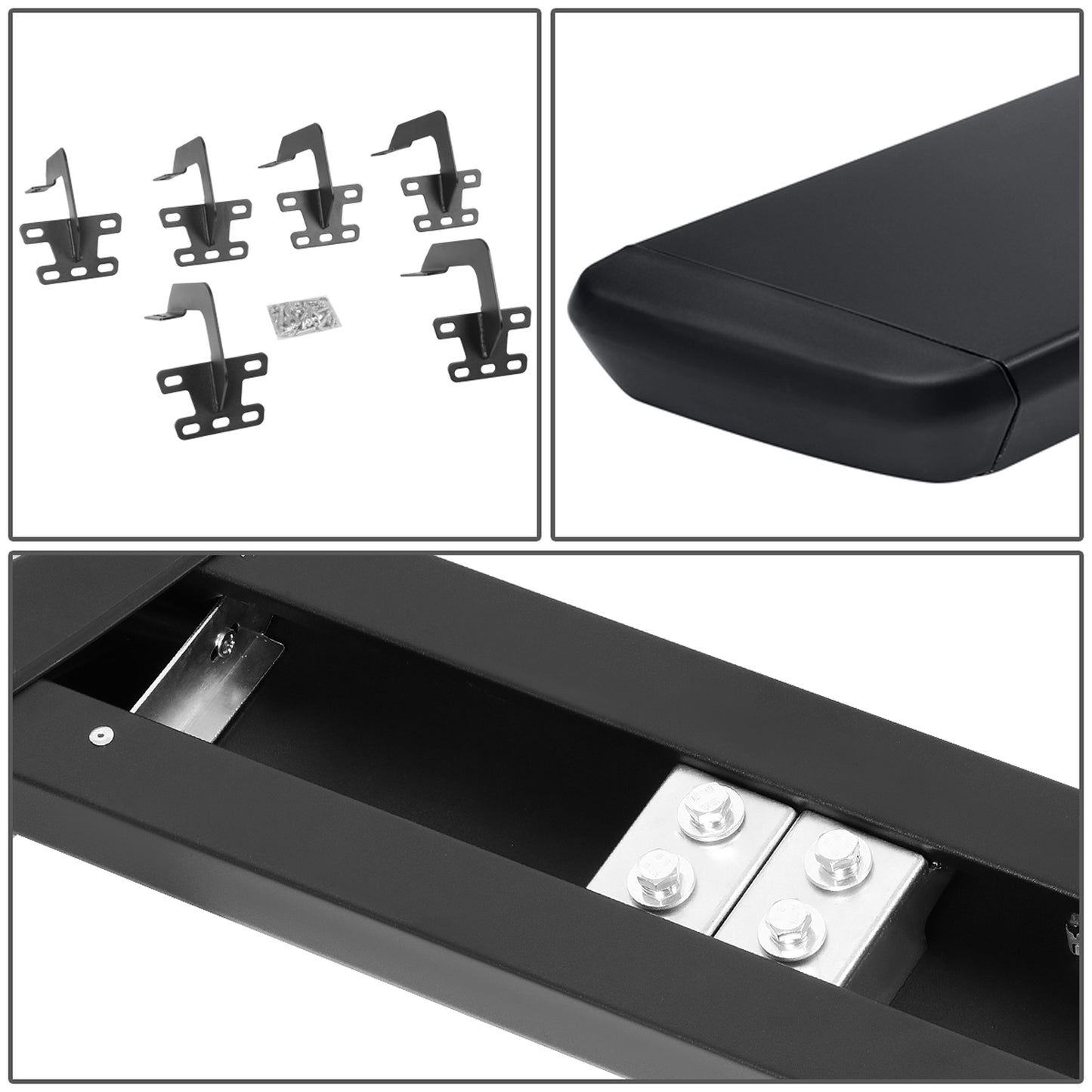 ESTRIBOS 6" - 19-20 DODGE RAM 1500 - EXTENDED CAB - BLACK