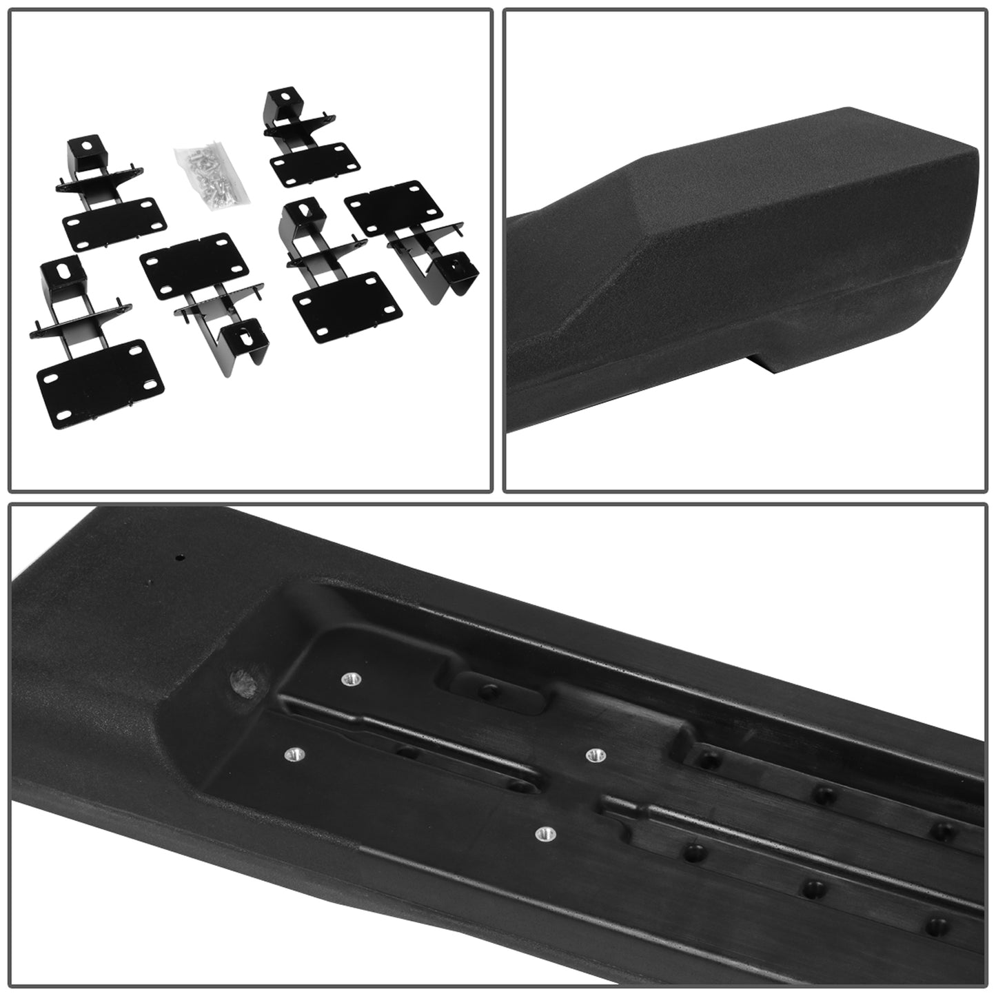 ESTRIBOS 4.5" - 18-19 JEEP WRANGLER 4-DR - BLACK