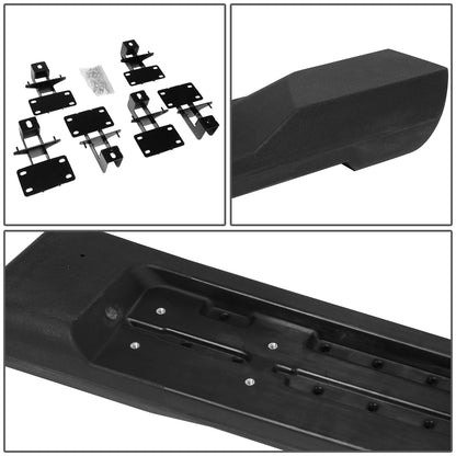 ESTRIBOS 4.5" - 18-19 JEEP WRANGLER 4-DR - BLACK