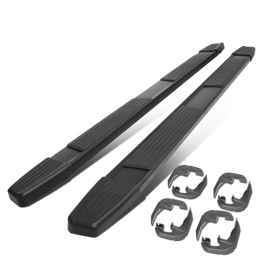 ESTRIBOS 6" - 07-18 CHEVY SILVERADO 1500, GMC SIERRA 1500 / 07-19 CHEVY SILVERADO 2500HD, SILVERADO 3500HD, GMC SIERRA 2500HD, SIERRA 3500HD - CREW CAB - BLACK