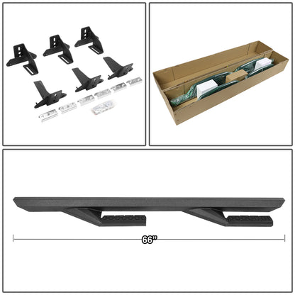 ESTRIBOS 18-19 JEEP WRANGLER JL 4-DR - BLACK