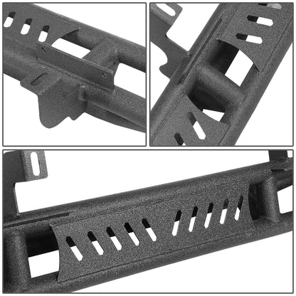 ESTRIBOS 6.75" - STEEL GIRDER STYLE - 18-20 JEEP WRANGLER JL UNLIMITED 4DR - BLACK