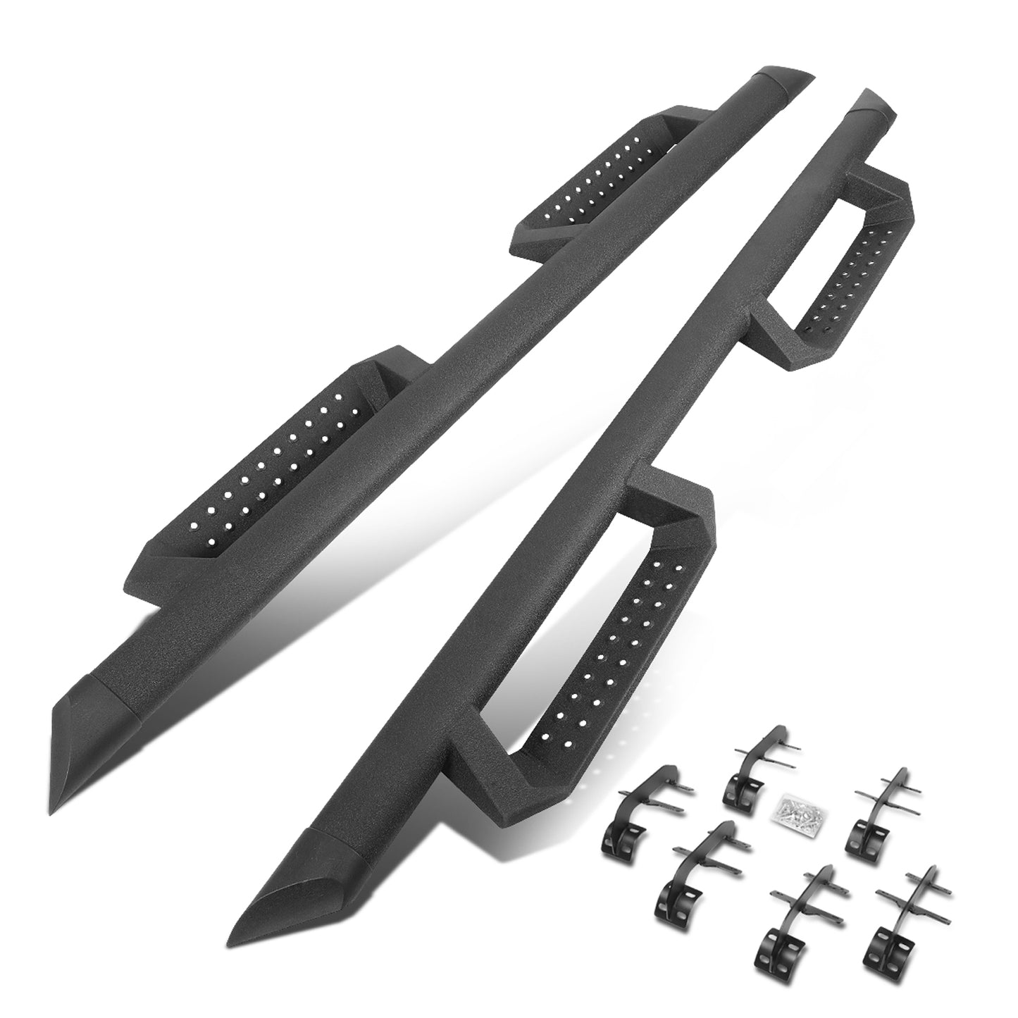 ESTRIBOS 3" - STEP DOWN - 15-20 FORD F-150 - CREW CAB - BLACK