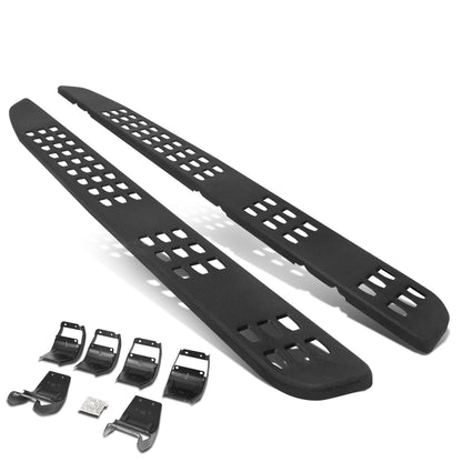 ESTRIBOS RAPTOR STYLE - 15-20 FORD F-150 / 17-20 FORD F-250, F-350 - CREW CAB - BLACK