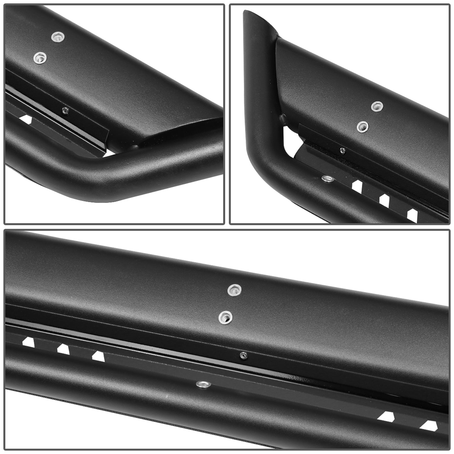 ESTRIBOS 18-20 JEEP WRANGLER JL UNLIMITED 4-DR - BLACK