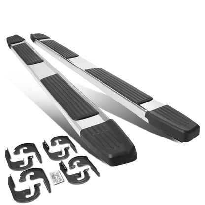 ESTRIBOS 5.25" - 04-14 FORD F-150 - CREW CAB - CHROME / BLACK