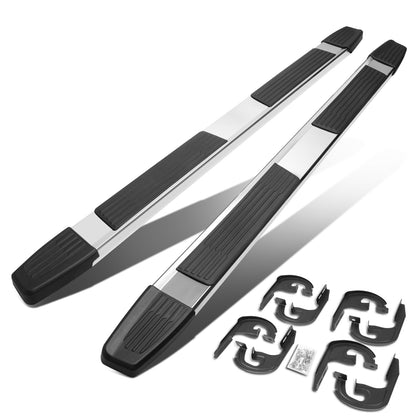 ESTRIBOS 5.25" - 04-14 FORD F-150 - CREW CAB - CHROME / BLACK