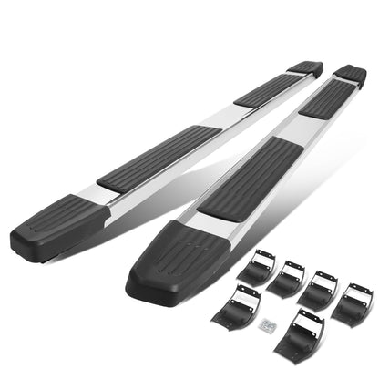 ESTRIBOS 5.25" - 15-20 FORD F-150 / 17-20 FORD F-250, F-350 SUPER DUTY - CREW CAB - CHROME / BLACK