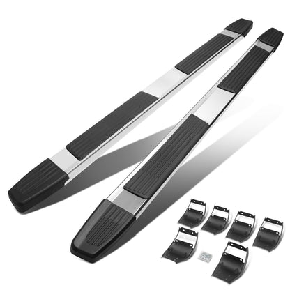 ESTRIBOS 5.25" - 15-20 FORD F-150 / 17-20 FORD F-250, F-350 SUPER DUTY - EXTENDED CAB - CHROME / BLACK