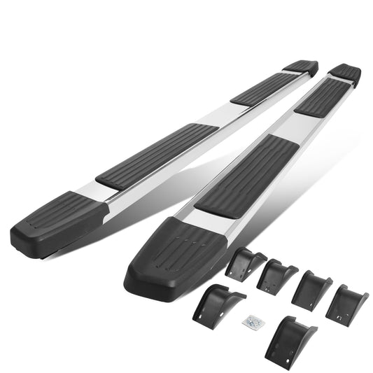 ESTRIBOS 5.25" - 09-18 DODGE RAM 1500 / 10-20 DODGE RAM 2500, 3500 - CREW CAB - CHROME/ BLACK