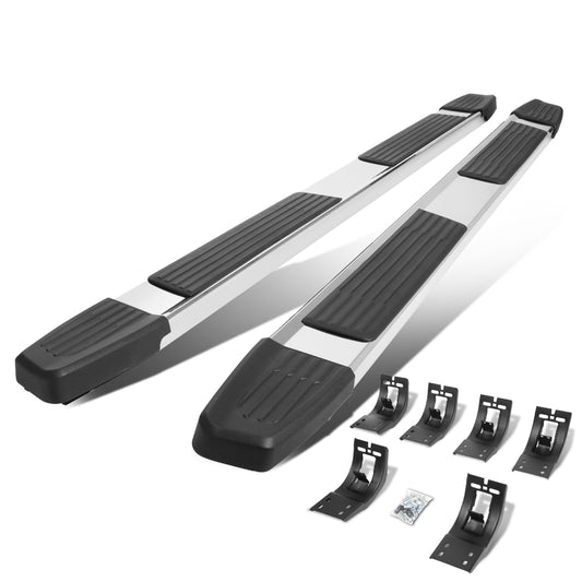 ESTRIBOS 5.25" - 09-18 DODGE RAM 1500 / 10-20 DODGE RAM 2500, 3500 - CREW CAB - CHROME/ BLACK