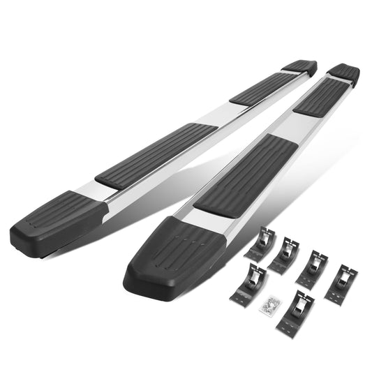 ESTRIBOS 5.25" - 09-18 DODGE RAM 1500 / 10-20 DODGE RAM 2500, 3500 - EXTENDED CAB - CHROME/ BLACK