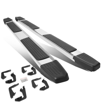 ESTRIBOS 6" - 07-21 TOYOTA TUNDRA - CREWMAX - CHROME / BLACK