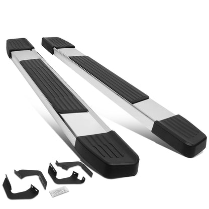 ESTRIBOS 6" - 07-21 TOYOTA TUNDRA - STANDARD CAB - CHROME / BLACK