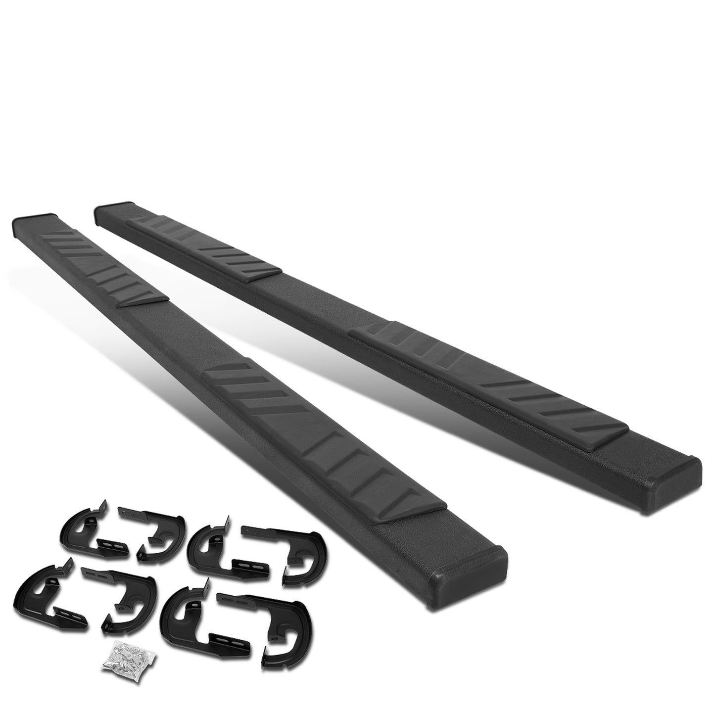 ESTRIBOS 5" - 04-14 FORD F-150 / 05-10 FORD F-250 SUPER DUTY - EXTENDED CAB - BLACK