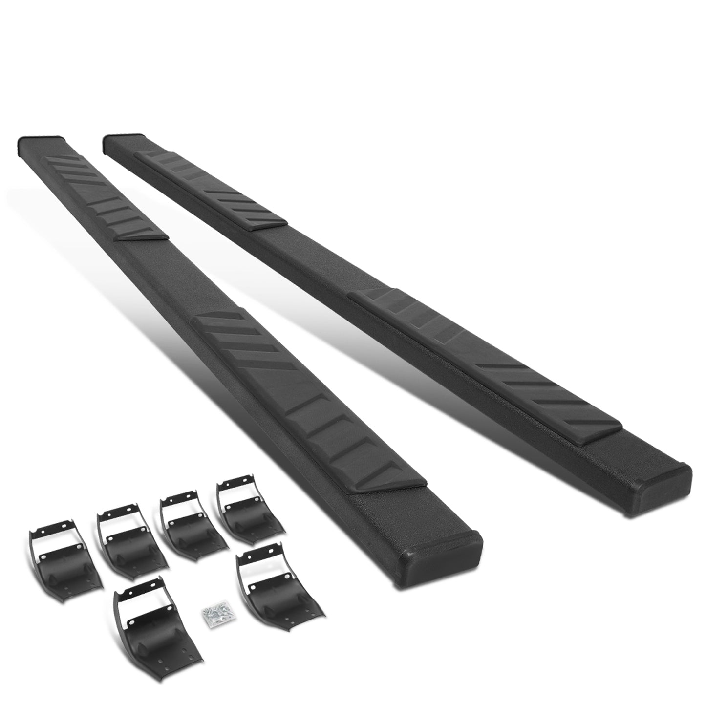 ESTRIBOS 5" - 15-20 FORD F-150 / 17-20 FORD F-250, F-350 - EXTENDED CAB - BLACK