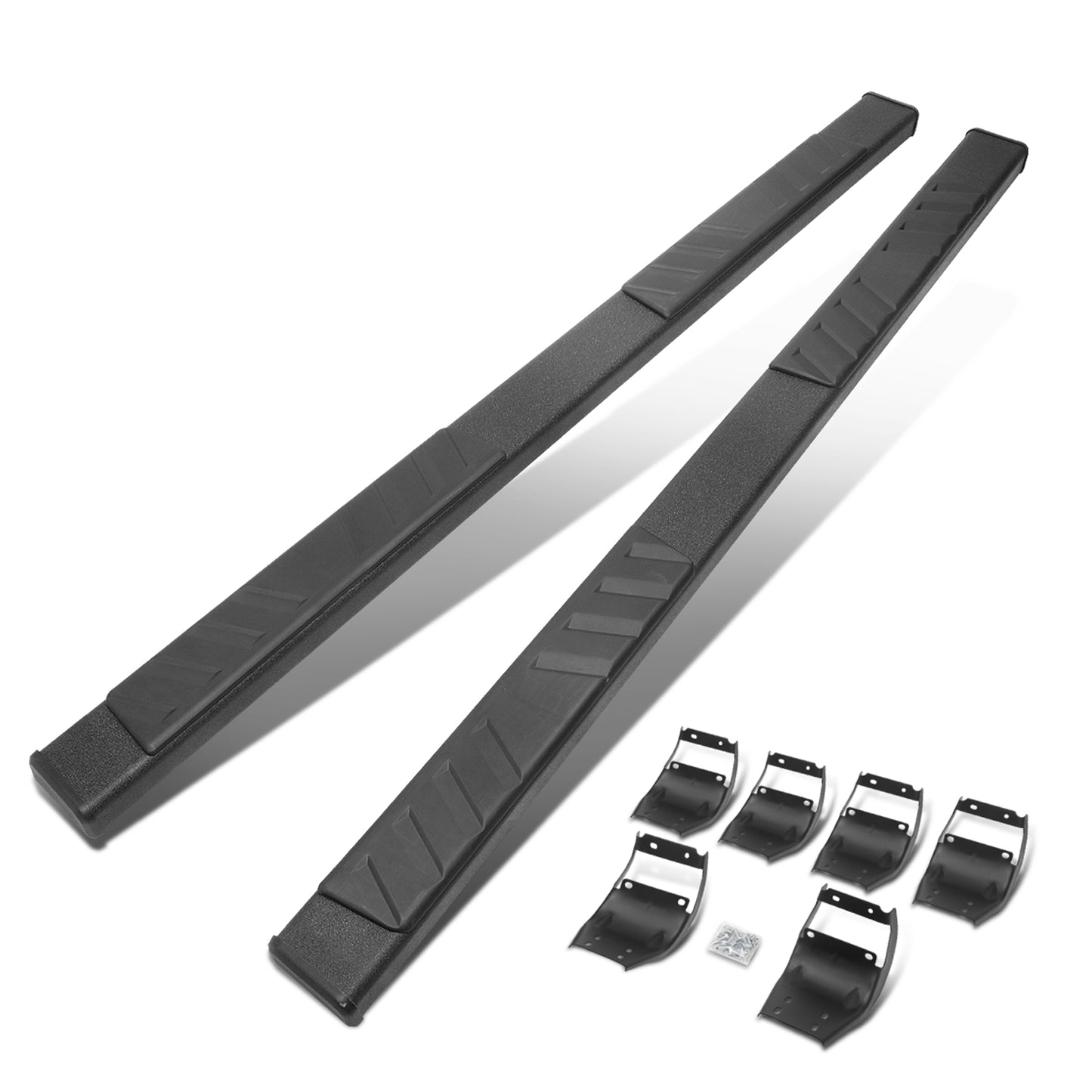 ESTRIBOS 5" - 15-20 FORD F-150 / 17-20 FORD F-250, F-350 - EXTENDED CAB - BLACK