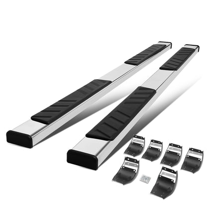 ESTRIBOS 5" - 15-20 FORD F-150 / 17-20 FORD F-250, F-350 - EXTENDED CAB - CHROME / BLACK