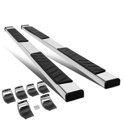 ESTRIBOS 5" - 15-20 FORD F-150 / 17-20 FORD F-250, F-350 - EXTENDED CAB - CHROME / BLACK