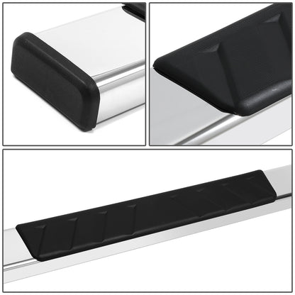 ESTRIBOS 5" - 15-20 FORD F-150 / 17-20 FORD F-250, F-350 - EXTENDED CAB - CHROME / BLACK