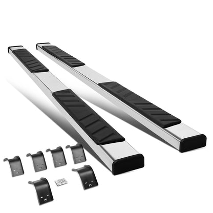 ESTRIBOS 5" - 09-18 DODGE RAM 1500 / 10-20 DODGE RAM 2500, 3500 - CREW CAB - CHROME / BLACK