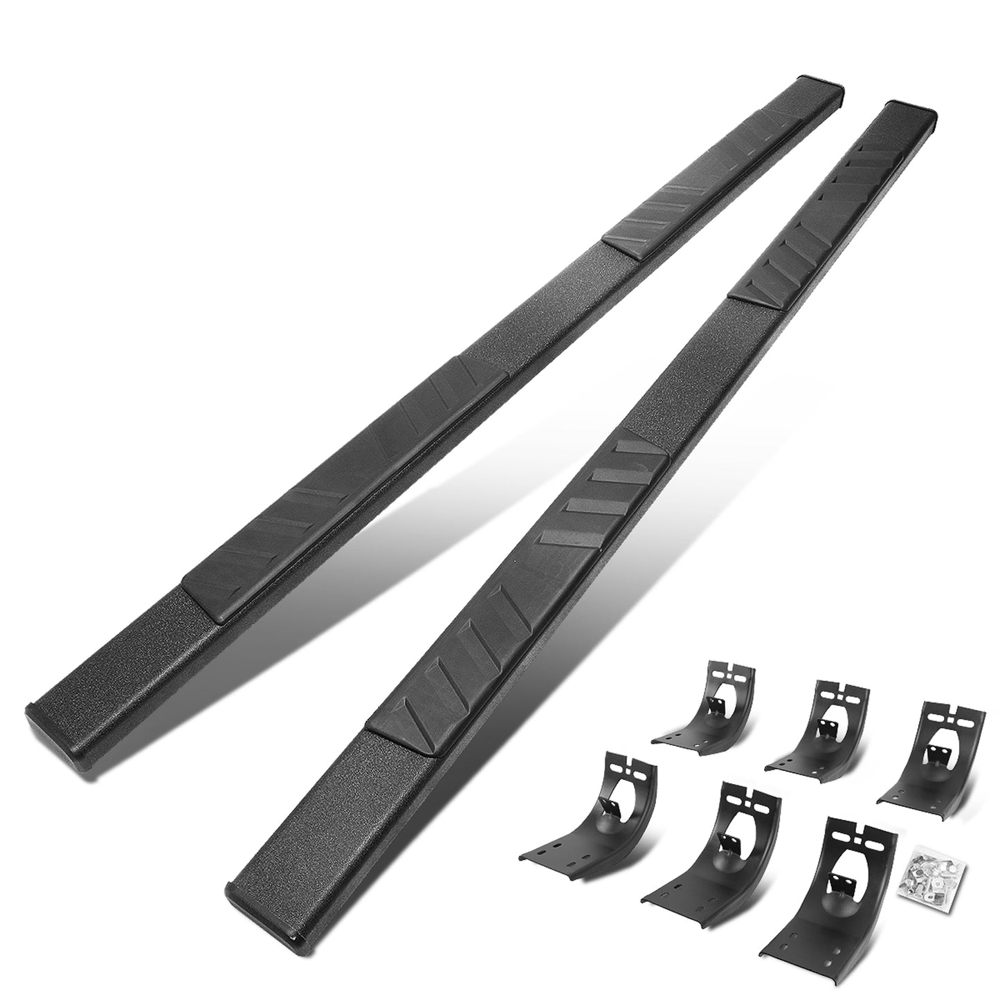 ESTRIBOS 5" - 09-18 DODGE RAM 1500 / 11-20 DODGE RAM 2500, 3500 / 2019 DODGE RAM 1500 CLASSIC - CREW CAB - BLACK