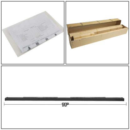 ESTRIBOS 5" - 09-18 DODGE RAM 1500 / 19-22 DODGE RAM 1500 CLASSIC QUAD EXTENDED CAB - BLACK