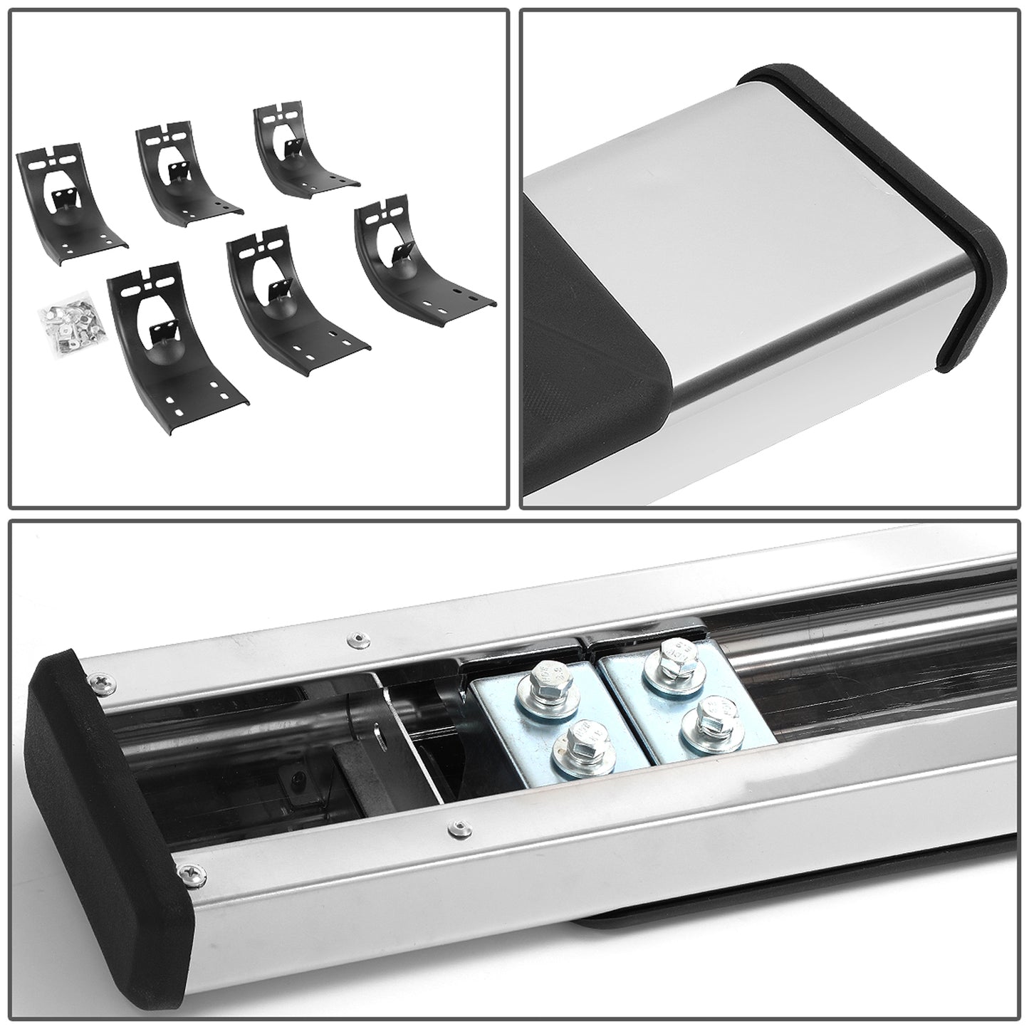 ESTRIBOS 5" - 09-18 DODGE RAM 1500 / 19-22 DODGE RAM 1500 CLASSIC QUAD EXTENDED CAB - CHROME