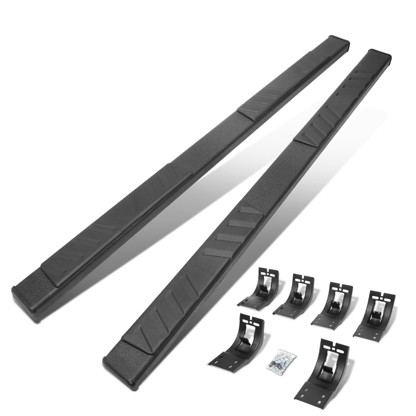 ESTRIBOS 5" - 09-18 DODGE RAM 1500 / 10-20 DODGE RAM 2500, 3500 - CREW CAB - BLACK