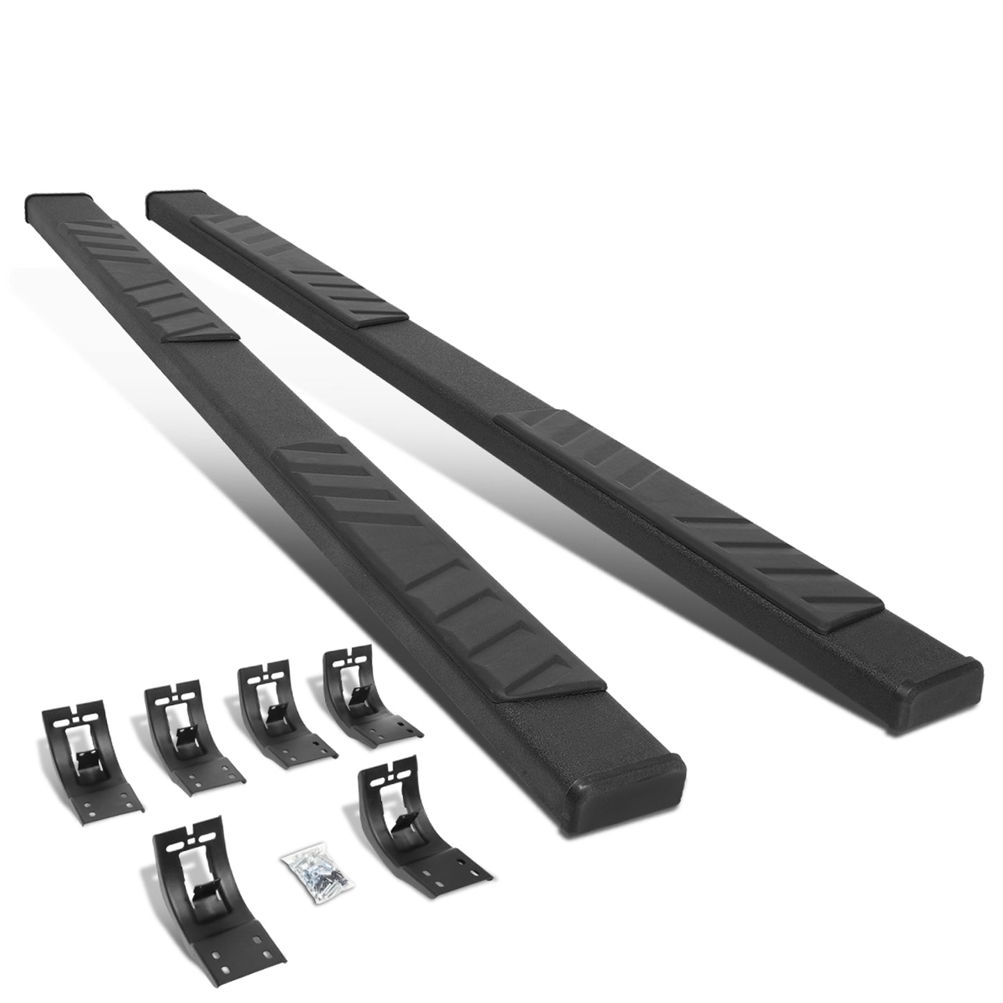 ESTRIBOS 5" - 09-18 DODGE RAM 1500 / 10-20 DODGE RAM 2500, 3500 / 2019 DODGE RAM 1500 CLASSIC - EXTENDED CAB - BLACK