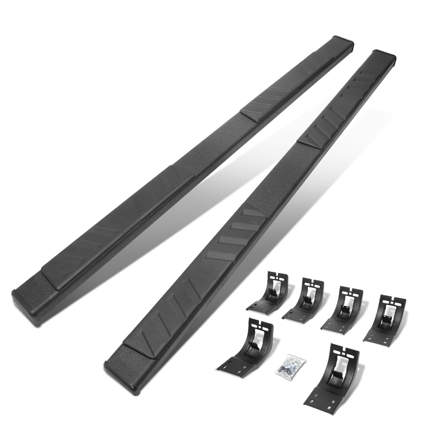 ESTRIBOS 5" - 09-18 DODGE RAM 1500 / 10-20 DODGE RAM 2500, 3500 / 2019 DODGE RAM 1500 CLASSIC - EXTENDED CAB - BLACK