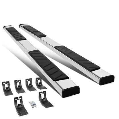 ESTRIBOS 5" - 09-18 DODGE RAM 1500 / 10-20 DODGE RAM 2500, 3500 / 2019 DODGE RAM 1500 CLASSIC - EXTENDED CAB - CHROME / BLACK