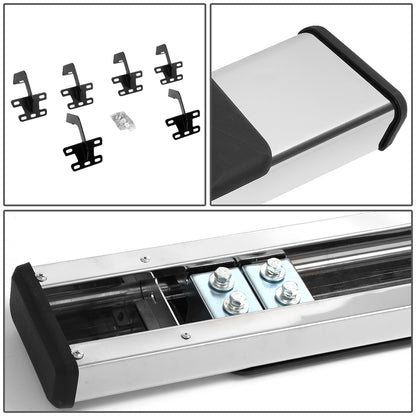 ESTRIBOS 5" - 19-20 DODGE RAM 1500 - CREW CAB - CHROME / BLACK