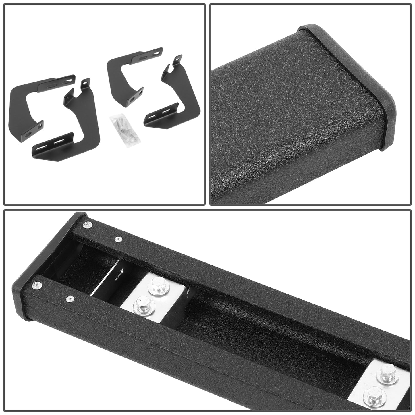 ESTRIBOS 5" - 07-21 TOYOTA TUNDRA - STANDARD CAB - BLACK