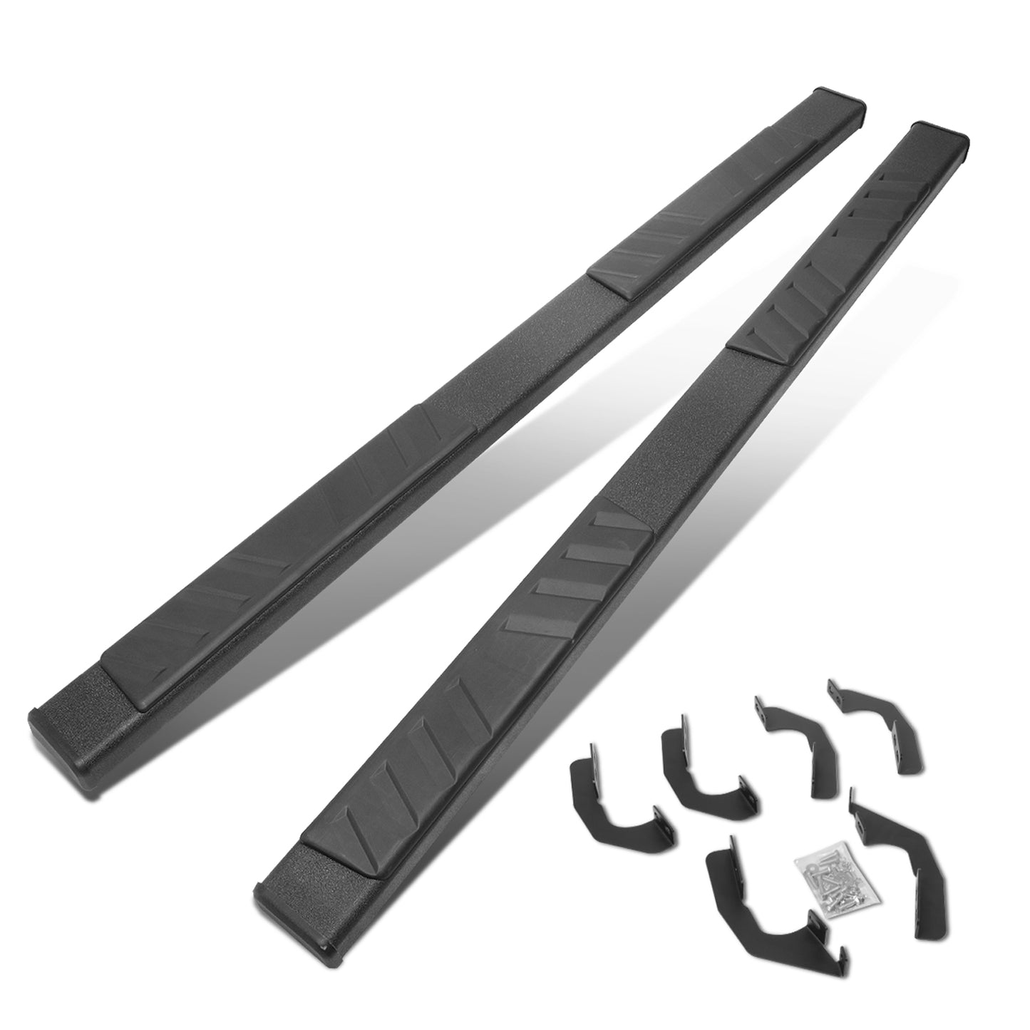 ESTRIBOS 5" - 05-21 TOYOTA TACOMA - CREW CAB - BLACK