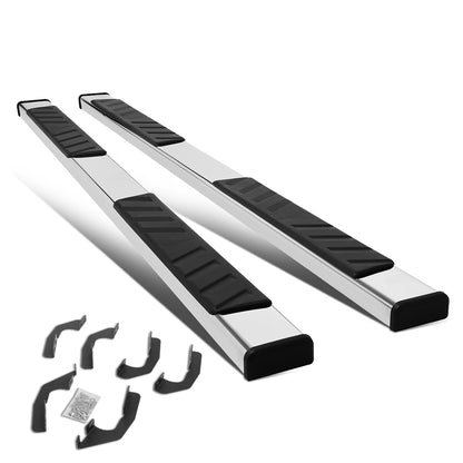 ESTRIBOS 5" - 05-21 TOYOTA TACOMA - CREW CAB - CHROME / BLACK