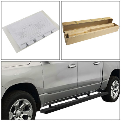 ESTRIBOS 5" - HONEYCOMB STEP PAD - 19-20 DODGE RAM 1500 - CREW CAB - BLACK