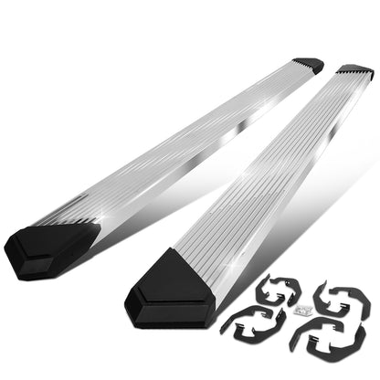 ESTRIBOS 6" - 07-18 CHEVY SILVERADO 1500, GMC SIERRA 1500 / 07-19 CHEVY SILVERADO 2500HD, SILVERADO 3500HD, GMC SIERRA 2500HD, SIERRA 3500HD - DOES NOT FIT DIESEL MODELS EQUIPPED WITH DEF TANK - CHROME / BLACK