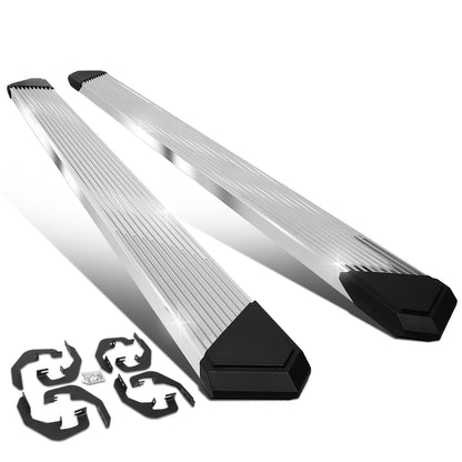 ESTRIBOS 6" - 07-18 CHEVY SILVERADO 1500, GMC SIERRA 1500 / 07-19 CHEVY SILVERADO 2500HD, SILVERADO 3500HD, GMC SIERRA 2500HD, SIERRA 3500HD - DOES NOT FIT DIESEL MODELS EQUIPPED WITH DEF TANK - CHROME / BLACK