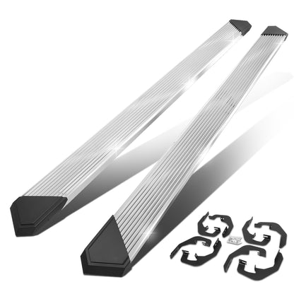 ESTRIBOS 6" - 07-18 CHEVY SILVERADO 1500, GMC SIERRA 1500 / 07-19 CHEVY SILVERADO 2500HD, SILVERADO 3500HD, GMC SIERRA 2500HD, SIERRA 3500HD - DOES NOT FIT DIESEL MODELS EQUIPPED WITH DEF TANK - CHROME / BLACK