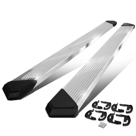 ESTRIBOS 6" - 04-14 FORD F-150 - CREW CAB - CHROME / BLACK