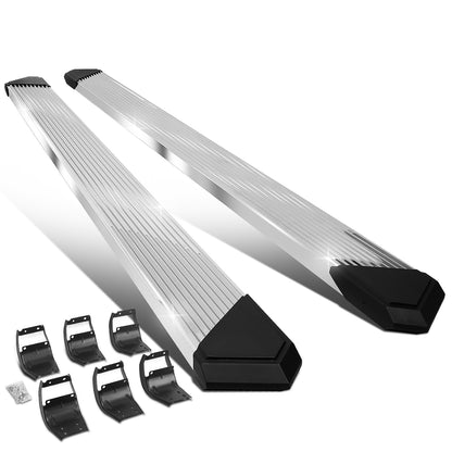 ESTRIBOS 6" - 15-20 FORD F-150 / 17-20 FORD F-250, F-350 - CREW CAB - CHROME / BLACK