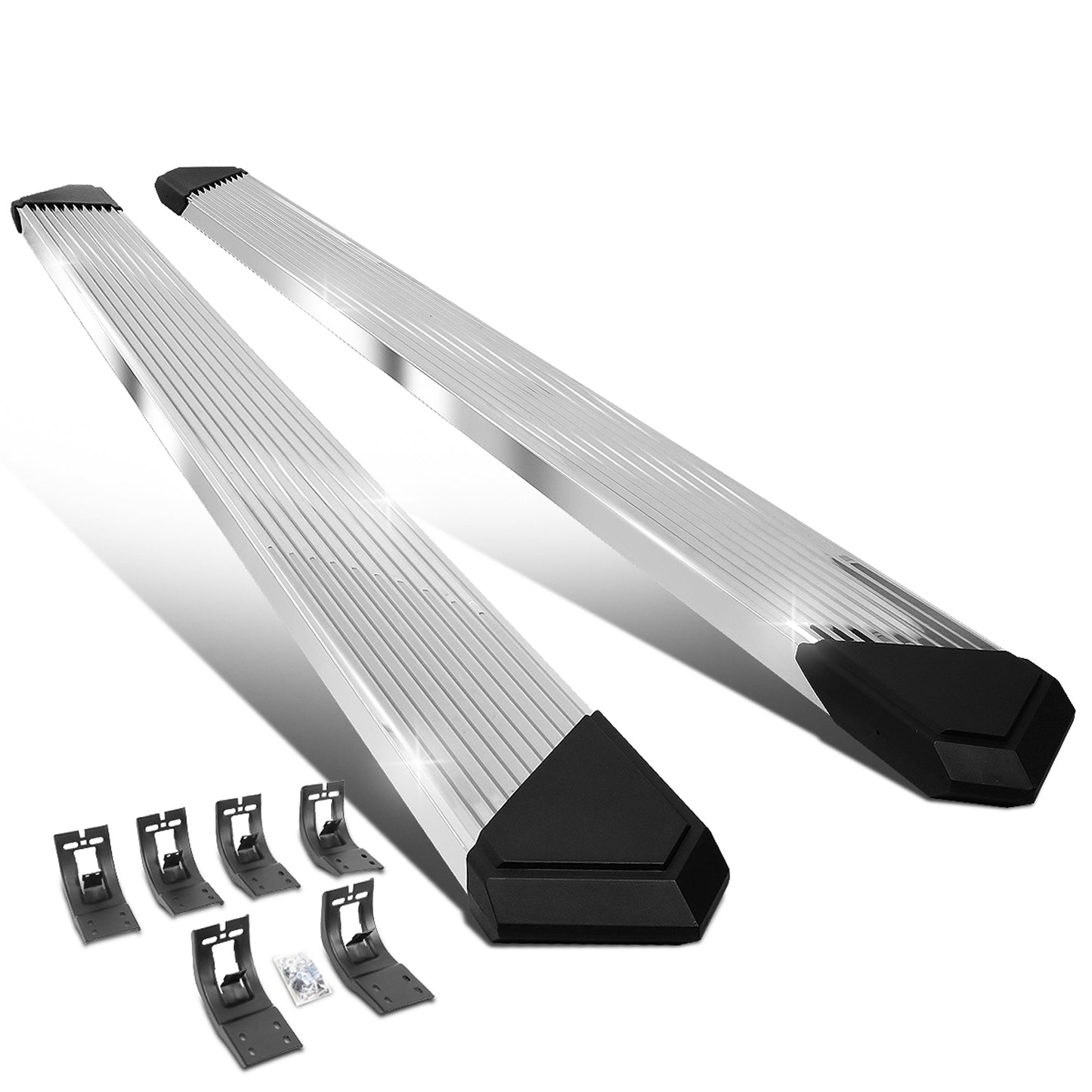 ESTRIBOS 6" - 09-18 DODGE RAM 1500 / 11-20 DODGE RAM 2500, 3500 / 2019 DODGE RAM 1500 CLASSIC - CREW CAB - CHROME / BLACK