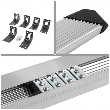 ESTRIBOS 6" - 09-18 DODGE RAM 1500 / 11-20 DODGE RAM 2500, 3500 / 2019 DODGE RAM 1500 CLASSIC - CREW CAB - CHROME / BLACK